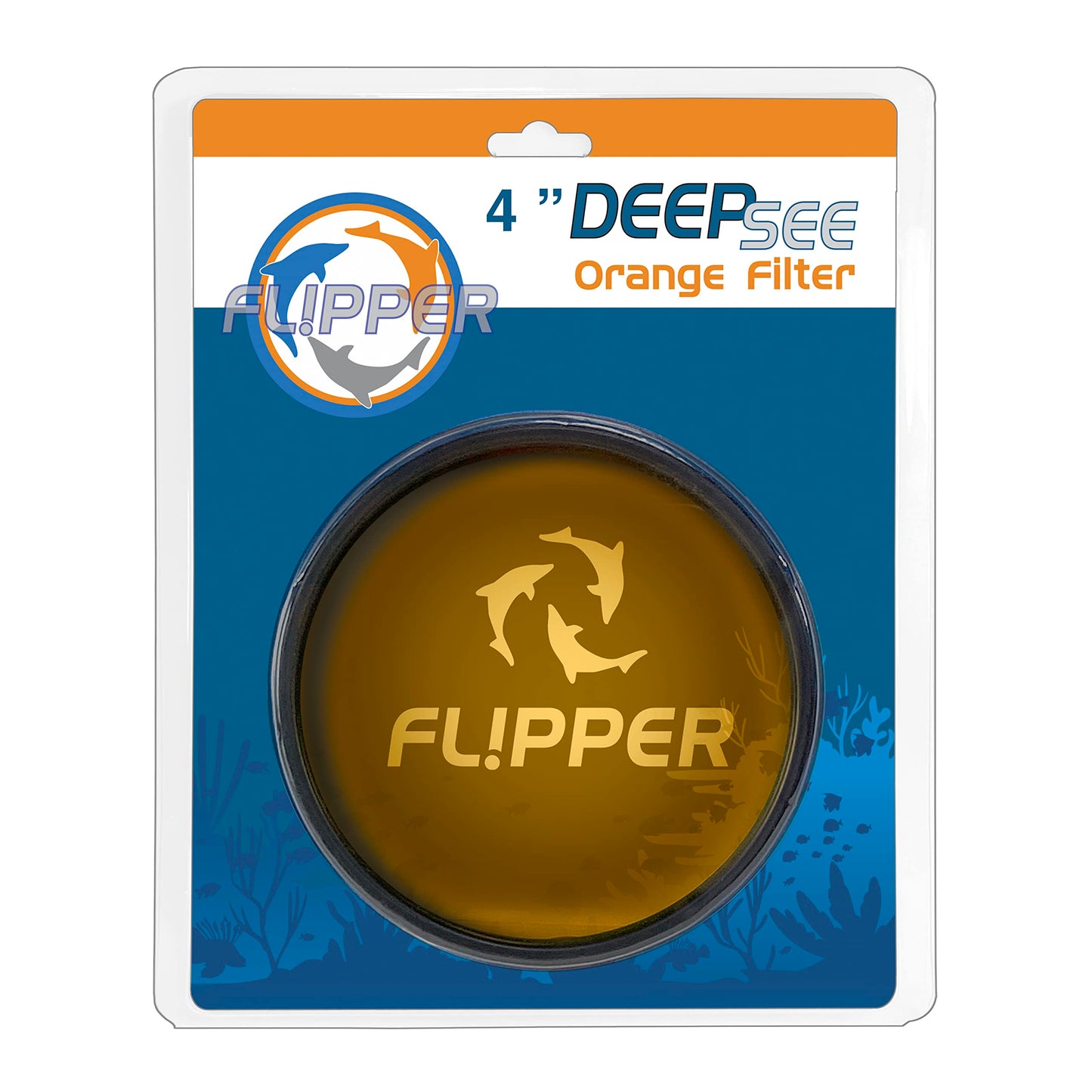 Flipper DeepSee Orange Filter 4”